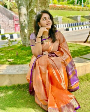 Sireesha Bhagavatula Instagram - 💜🧡💜