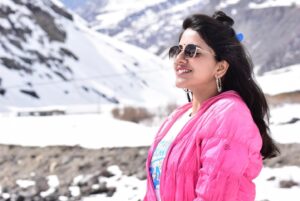 Sireesha Bhagavatula Instagram - A world full of Snow and Love ❄️💗