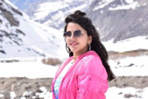 Sireesha Bhagavatula Instagram - A world full of Snow and Love ❄️💗