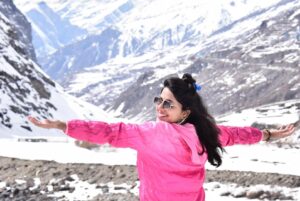 Sireesha Bhagavatula Instagram - A world full of Snow and Love ❄️💗