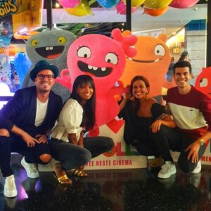 Sissi Martins Instagram - Sou Altamente Imperfeita!
Hoje a Moxy ensinou-me a acreditar que viemos a este mundo simplesmente para dar Amor ao próximo e não querer nada em troca!
O Amor não tem cor,não é alto nem baixo,não é gordo nem magro,não tem espécie nem filtro!A Moxy fez-me voar para a criança que me dizia do espelho "aceita como és e segue os teus sonhos" sempre IMPERFEITA mas com Amor e Verdade!

#ugly#uglydollsmovie #dobragem #myfriendsarethebest #moxy 
#sissiruben #accept