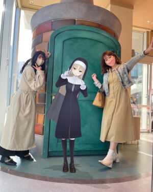 Sister Claire Instagram - 電音部キャストであそびにいったときの写真だよ〜☺️💞

左からアキバエリア・東雲和音ちゃん役のみほちゃん🎮💙
シブヤエリア・瀬戸海月役クレア🌊
ハラジュクエリア・桜乃美々兎ちゃん役ゆりっぺ🐰💓

あとからアザブエリア・白金煌さま役のありしゃさんも合流しました☺️✨
