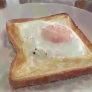 Sister Claire Instagram - 本日のお昼ご飯にさささと作ったトーストが美味しかったので、ご報告とさせて頂きますね🥪🍳.
.
.
.
#特に意味のないハッシュタグを添えて
#ご飯なのでメニュー風
#本当にハッシュタグの無駄遣い