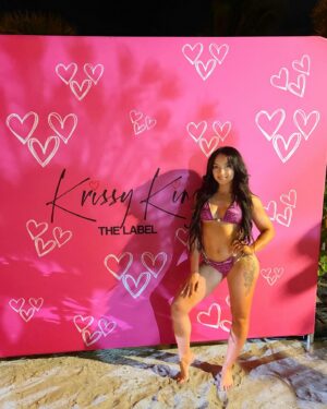 Skye Dolecki Instagram - My first Miami Swim Week in the books 💙✨

I am so excited and still on cloud nine that I actually walked and I walked for a brand I am obsessed with @krissykingthelabel 
Also a HUGE thank you to @daniellemoinet for making me feel so welcomed and helping me so much 💙
Can’t wait to keep learning and walking!! 💙💙💙