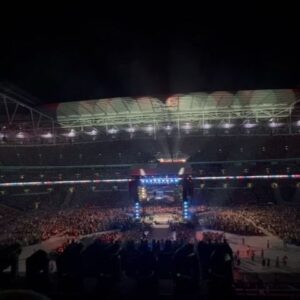 Skye Dolecki Instagram - All In 
I remember driving past the first All In on my way to training, this year I went to London with AEW and watched all my coworkers make history 💙 I love what I do and the people I get to share this amazing life with