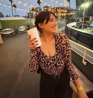 Skyler Wright Instagram - happy girl seen drinking a club soda, tmz reports