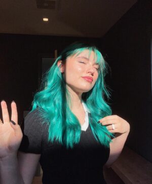 Skyler Wright Instagram - blinded by the light 🌈