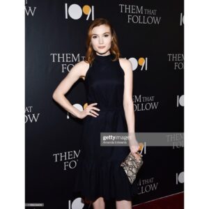 Skyler Samuels Instagram - congrats to my sweet and talented friend @bradley_gallo on his new movie @themthatfollow 🐍 it is a hauntingly beautiful and thoughtful piece of art. go check it out 🖤