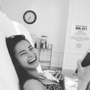 Skyler Samuels Instagram - all (three) of me loves all of you @jamiejchung 💜 happy birthday to my birthday buddy, the human hot sauce in my life. you are sweet and spicy and a true badass. to the girl with the best closet and the most generous heart, i’m sending you all my bday love. i am so grateful to know ya sis✨ happy bday JC I love ya so very much 🤗