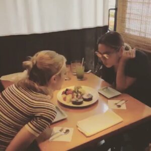 Skyler Samuels Instagram - all (three) of me loves all of you @jamiejchung 💜 happy birthday to my birthday buddy, the human hot sauce in my life. you are sweet and spicy and a true badass. to the girl with the best closet and the most generous heart, i’m sending you all my bday love. i am so grateful to know ya sis✨ happy bday JC I love ya so very much 🤗