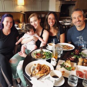 Skyler Samuels Instagram - grateful for this little life and the people who brought her here 💜