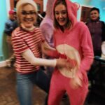 Skyler Samuels Instagram - My favorite effing care bear & soul sister & Frost sister & dog mama & carpool buddy & human lady @ambercerwin, I’m not sure I could love you more 💗 Happy birthday you sweet and brilliant light being! ✨🌟