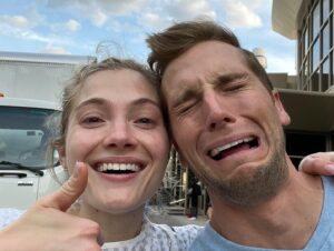 Skyler Samuels Instagram - Thank you to everyone who tuned into Switched Before Birth on @lifetimetv! We are so grateful for your support! Cheers to our lovely and incredibly talented cast and crew. A special cheers to @bo_yokely and his real life wife @liv_yokely who welcomed their baby girl just days after we wrapped. And a cheers to one of my favorite people and best friends @shellyguberek who gave me the wonderful news that her little one is on the way. All kinds of blessings wrapped up in this project, grateful for every one of them 💖