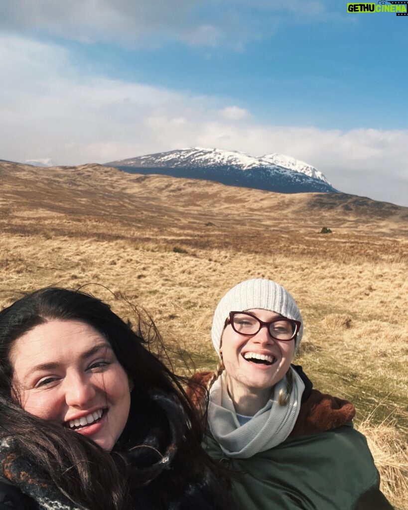 Skyler Samuels Instagram - Decided to #doadevrie and follow my dear friend @devriebrynn to Edinburgh for a weekend of Scottish wanderlust at @canoncaveuk. I wore 4 sweatshirts at the same time, tasted all the whiskey, ate all the nibbles and Scottish snacks, and of course, frolicked in the Highlands 🥃 🏴󠁧󠁢󠁳󠁣󠁴󠁿 🍴 🏔 If you need a getaway to a gorgeous place with a stunning free-standing bathtub, wonderful whiskey, delicious food, and breathtaking nature, then @canoncaveuk is your place. I promise you won’t regret it 😉 ✨