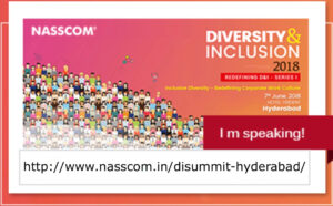 Smita Nair Jain Instagram - Let’s Catch Up!
NASSCOM Diversity and Inclusion 2018 “Redefining D&I - Series I” 
Inclusive Diversity - Redefining Corporate Work Culture 
7th June, 2018 
Hotel Trident 
Hyderabad