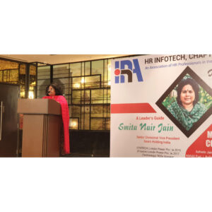 Smita Nair Jain Instagram - captivating the HRIA Pune audience with my insights….. #HRIA #SmitaNairJain #LittleBitOfSmita