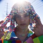 SoKo Instagram - 🌈 I’m a rainbow now🌈 Shot by @colinsco for @numeromagazine Styled by @jaredengstudios in @dolcegabbana Make up @amberdmakeup Hair @sheardeath