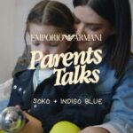 SoKo Instagram – Thanks @emporioarmani for coming into our precious bubble and witnessing what our love looks like. All I try to do as a parent is to understand my child, respect them, empower them and give them the freedom to be whatever they want, and for them to know that they will always be accepted and loved.
The book we read is @slimyoddity and it’s our favorite thing ever..🌈 🦋❣️♾️✨
#adv #emporioarmani #EAjunior
Hair @eduardobravohair
Make up @sweetmayia