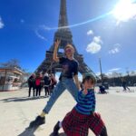 SoKo Instagram – ✌️ 🌈 Gay Paree 🌈 ✌️ 
Swipe for magical rainbow party on top of the Eiffel Tower ! 
Pic by @_lowlowlife_