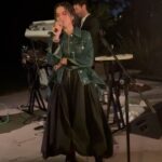 SoKo Instagram - Got to play some of my favorite songs to some of my favorite people last night.. Thank you all for being my special Valentines ❣️ Thank you @matchesfashion for letting me play in front of a live audience for the first time since covid.. Goddess, i’vemissed it ! Thank you @alexandermcqueen for making the best clothes / jewelry and making me feel like a true grunge goth princess. Thank you to @chromesparks & @hether for being the best band for a night ! Styled by @jaredengstudios Make up @amberdmakeup Hair @sheardeath #mfxfrieze
