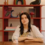 SoKo Instagram - Make yourself comfortable in the home of @sokothecat, an alternative music star who brought some sunshine to her Parisian abode with a couple of noo.ma’s vibrant classics. Read Soko’s story about the magic of color in life and tune into her curated playlist full of cozy melodies - check out our stories. 📸 @charlydt #noomadesign #creativehomes #colourfulhome