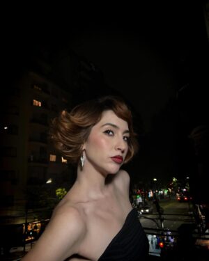 Sofía Gala Castiglione Instagram - BRUSHINEADA Y MONTADISIMA X @mauromaxdebrito y @veroluna.makeup @estudioveroluna 
outfit @sadaels