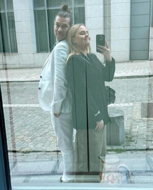 Sofia Dalén Instagram - Bryssel med gode vännen Karl Michael