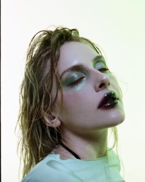 Sofia Kappel Instagram - For @polyesterzine

Photographer: @lamiakaric
Photographers assistant: @sofiaaedozahhou
MUA: @jarmide_mua
Hair: @lil.jossy
Ropework: @briki_666 
Clothes by: @inegyllensvard and @jarmide