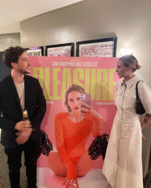Sofia Kappel Instagram - Thank you Los Angeles and New York for these past days! All my American friends - make sure to check out Pleasure in theaters and TELL ALL YOUR FRIENDS