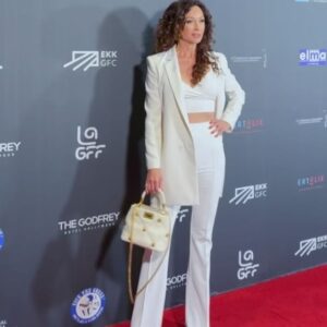 Sofia Milos Instagram - Honoring my Greek half today at the Greek Film festival 
Thank you @lagff  and @manospublicrelations 
June 9. 2024
Los Angeles

@lagff 
#losangelesgreekfilmfestival 

  #sofiamilos