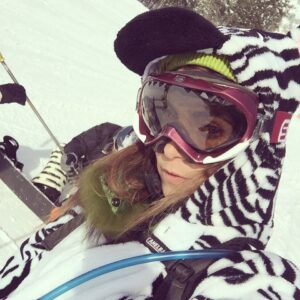 Sofía Reca Instagram - Beautiful Jackson Hole #keepingwarm #onsie #zebra ☃☃☃