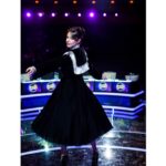 Sofia Nizharadze Instagram - Photo: @nikolozurushadze ❤️Dress: @datunasulikashvili 😍 Hair: @barex_georgia 🤗 Makeup: @ingakhvichia 😘 #mkholodkartuli #tvshow #thefinal #datunasulikashvili #sofianizharadze #მხოლოდქართული
