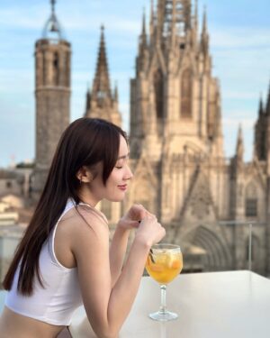 Sofiee Ng Hoi-yan Instagram - S is for Sangria, Spain and Sofiee🍹🫧🤍