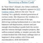 Sohla El-Waylly Instagram – THANK YOU!!!!!!! @nytcooking @nytimes @kimseverson @tanyasic We’re still doin it, Tom!