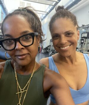 Soledad O'Brien Instagram - Going strong into 2024 with Pilates! Fun to have @kimbondy around (even if she is kinda jet lagged) and of course Pilates with Bridgette is amazing 🔥🔥🔥