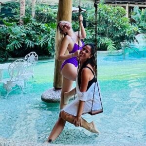 Soleil Moon Frye Instagram - My baby girl finished high school, we grabbed each other up and decided to see more of the world. @poet_siennarose I am so proud of you and how hard you have worked. You inspire me each and every day. 
I am truly blown away by you my love. May all of your joyful dreams come true across the Universe. 🌍💙