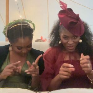 Somkele Iyamah Idhalama Instagram - Here’s to many more years of dancing together and surprising the heck out of each other 🥂 happy birthday girl @andrea.oi