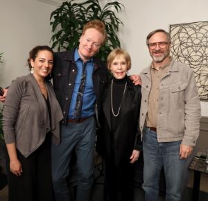 Sona Movsesian Instagram - Happy birthday and happy show premiere day to Conan. What an exciting day. Also, this is a reminder that I met Carol Burnett and I’m totally fine making this about me.