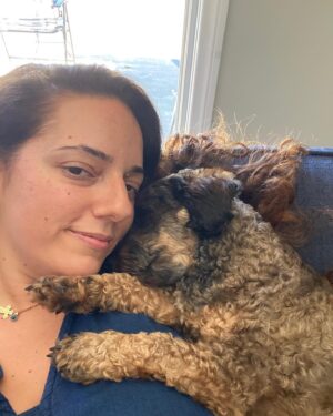 Sona Movsesian Instagram - Oki and I have the same hair.
