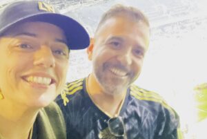 Sona Movsesian Instagram - I was so happy I got to go to the LAFC game on Sunday night. And for the brief moment in between bites that I actually watched the game, they won! I ate nachos, a regular hot dog and a street dog, multiple tacos and popcorn and isn’t that all that matters? A big thank you to @lafcrich and @arasoudjian for such a memorable night.