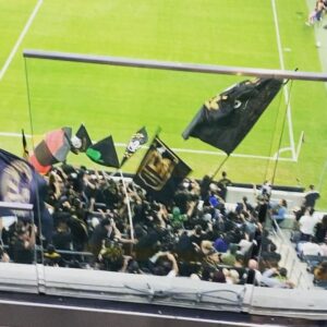 Sona Movsesian Instagram - I was so happy I got to go to the LAFC game on Sunday night. And for the brief moment in between bites that I actually watched the game, they won! I ate nachos, a regular hot dog and a street dog, multiple tacos and popcorn and isn’t that all that matters? A big thank you to @lafcrich and @arasoudjian for such a memorable night.