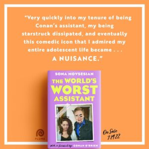 Sona Movsesian Instagram - Hey guys! I wrote a book if you didn’t already know, although I don’t know how you wouldn’t know since the book and Slash are all I’ve posted about lately. Anyway, how did I go from revering Conan to…this? You can find out in my book! Preorder link in my bio. I apologize in advance for all my promotional posts. I’m hustling!