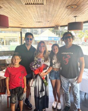 Sonia Fried Instagram - Con mi Familia el día de mi Cumpleaños. Agradecida de compartir un años más junto a mi Madre de 96 años. ❤️