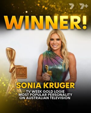 Sonia Kruger Instagram - Congratulations Sonia! We are SO proud #OnyaSonia #TVWEEKLogies ❤️✨
