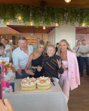 Sonia Kruger Instagram - Happy Birthday Mum! 🥳 So much fun celebrating with family and friends 🥂🎂 Still rocking it at 80!