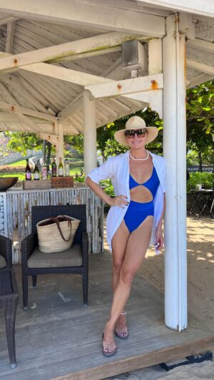 Sonia Kruger Instagram - Happy Friday! 🏖️🍉 Never coming home. Legit! 😂 @grandhyattbali @luxury.escapes #bali #travel #holidays #ad #giftedstay