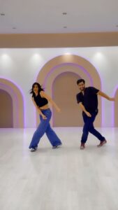 Sonia Rathee Instagram - Sibling goals hehehe 👯‍♀️ @ankurratheeofficial Thank you for the choreo @kartik_dance09