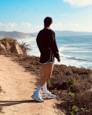 Sonia Rathee Instagram - I just need some ocean, comfy clothes, and good weather and I’m a happy girl 😊🌥️🌊