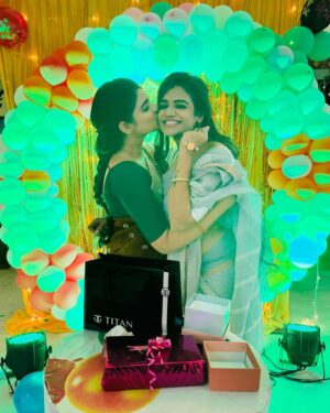 Soniya Suresh Instagram - Happpiest birthday baby ❤️I never imagined myself getting closer to anyone in a very short time but you ,you made me feel secured , you gave me so much love , you make me laugh so much 💯With or without knowing you have sculpted yourself into an amazing human ❤️ I gotta tell a lot but am gonna hold that to myself and tell you in person 🧿Soniya loves you so much😘♾️
