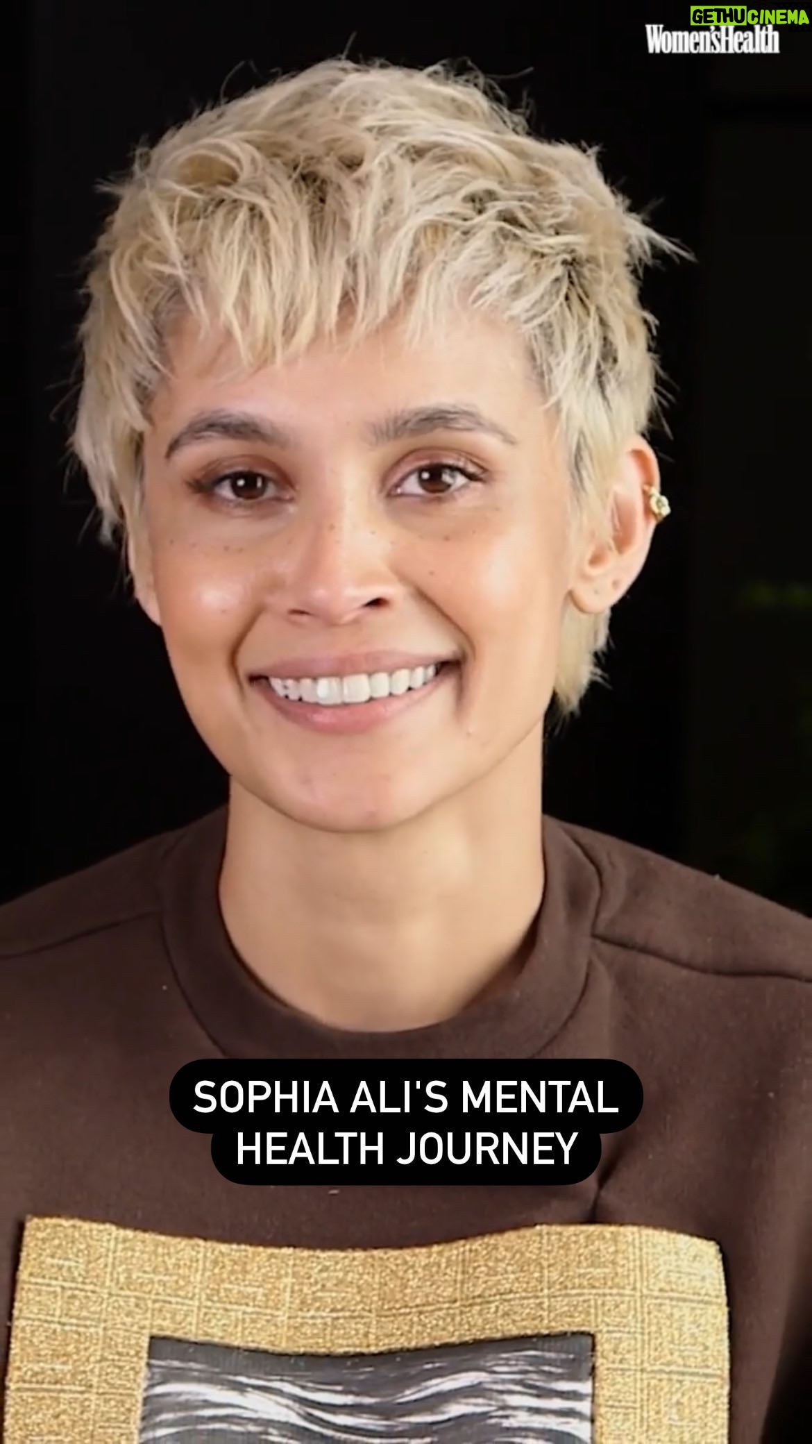 Sophia Ali Instagram – Prioritizing your mental health is for you, but also  for the people you care about ❤️ Watch the full #BodyScan video with  actress @sophiatali at the link in